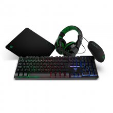 BG Gaming Pack Combo Gaming BG X4 Ratón + Alfombrilla + Auriculares + Teclado en PcComponentes