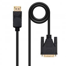 Nanocable Cabo Conversor DisplayPort para DVI Preto 2m en PcComponentes