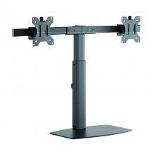 TooQ DB1727TN-B Soporte de Mesa 2 Brazos 17-27" VESA 100x100 Negro en PcComponentes