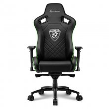 Sharkoon Skiller SGS4 Silla Gaming Negra/Verde en PcComponentes