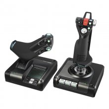 Logitech G Saitek X52 Pro Flight Control System Controlador Simulador de Voo en PcComponentes