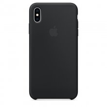 Apple Funda Silicona Negra para iPhone XS Max