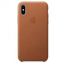Apple Funda Piel Marrón Caramelo para iPhone XS en PcComponentes