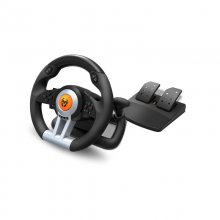 Krom K-Wheel Volante + Pedales PS4/PS3/Xbox One en PcComponentes