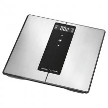 ProfiCare PW 3008 Báscula de Baño Bluetooth con Análisis Corporal Acero Inoxidable