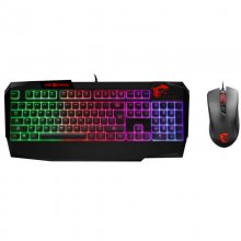MSI Pack Vigor GK40 Teclado Gaming Retroiluminado (PT) + Clutch GM10 Ratón Gaming en PcComponentes