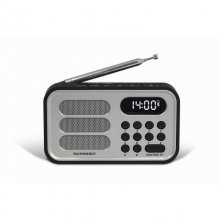 Schneider Handy Mini Radio Digital Plata Reacondicionado en PcComponentes