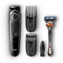 Braun BT 5042 Recortadora de Barba y Cortapelos Negro/Gris en PcComponentes