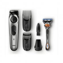 Braun BT 5060 Aparador de Barba e Máquina de Cortar Cabelo Preta/Prateada en PcComponentes