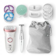 Braun Silk-épil 9 SkinSpa 9/977 Depiladora Inalámbrica 4 en 1 con SensoSmart en PcComponentes