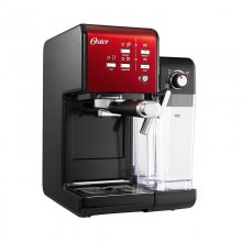 Oster OCF109X Prima Latte II Cafetera Espresso 19 Bares Roja con Tratamiento de Leche en PcComponentes