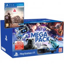 Megapack Sony VR Óculos Realidade Virtual + PS4 Câmara V2 + Farpoint en PcComponentes