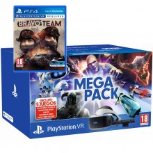 Megapack Sony VR Óculos Realidade Virtual + PS4 Câmara V2 + Bravo Team en PcComponentes