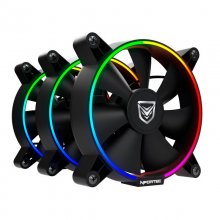 Nfortec Oberon Combo Pack 3 Ventiladores RGB 120mm en PcComponentes