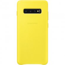 Samsung Leather Cover Amarilla para Samsung Galaxy S10 Plus en PcComponentes