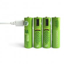 Smartoools Pilhas Recarregáveis Micro USB 1000 mAh Pack 4 Pilas AA en PcComponentes
