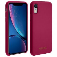 Guess Carcasa Rígida Fucsia para iPhone XR en PcComponentes