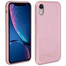 Guess Carcasa Piel Rosa para iPhone XR en PcComponentes