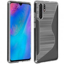 Avizar Carcasa de Silicona Flexible Diseño S-Line Blanca para Huawei P30 Pro en PcComponentes