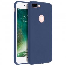 Forcell Soft Touch Funda de Silicona Azul Oscuro para iPhone 7/8 Plus en PcComponentes