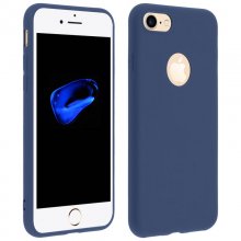 Forcell Soft Touch Funda de Silicona Azul Oscuro para iPhone 7 / 8 en PcComponentes