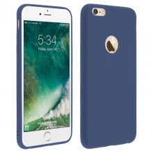 Forcell Soft Touch Funda de Silicona Azul Oscuro para iPhone 6 Plus / 6S Plus en PcComponentes