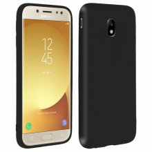 Forcell Soft Touch Funda de Silicona Negra para Samsung Galaxy J5 2017 en PcComponentes