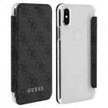 Guess Funda Libro Monograma Negra para iPhone X/XS en PcComponentes