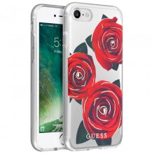 Guess Funda Transparente con Rosas para iPhone 7/8 en PcComponentes