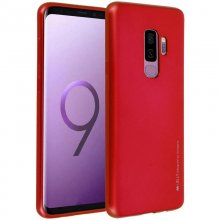 Goospery iJelly Soft Touch Funda Roja Metalizada para Samsung Galaxy S9 Plus en PcComponentes