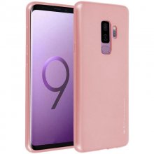 Goospery iJelly Soft Touch Funda Rosa Metalizada para Samsung Galaxy S9 Plus en PcComponentes
