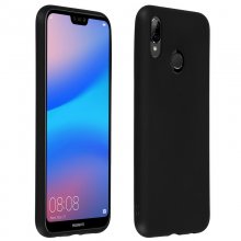Avizar Funda de Silicona Mate Negra para Huawei P20 Lite en PcComponentes