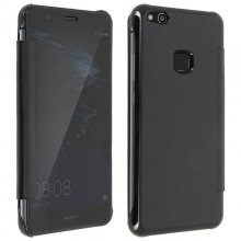 Avizar Funda Libro Translúcida Efecto Espejo Negra para Huawei P10 Lite en PcComponentes