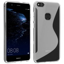 Avizar S-Line Funda de Silicona Flexible Transparente/Blanca para Huawei P10 Lite en PcComponentes
