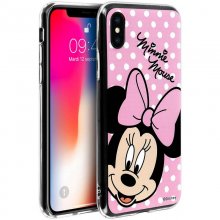 Disney Funda Minnie Mouse Rosa de Lunares para iPhone X/XS en PcComponentes