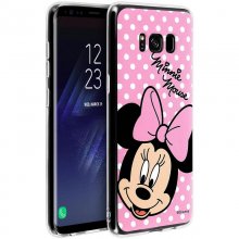 Disney Funda Minnie Mouse Rosa de Lunares para Samsung Galaxy S8 en PcComponentes
