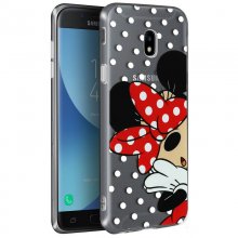 Disney Funda Minnie Mouse Transparente de Lunares para Samsung Galaxy J5 2017 en PcComponentes