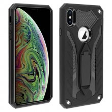 Forcell Phantom Funda Híbrida Negra para iPhone XS Max en PcComponentes