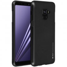 Goospery iJelly Soft Touch Funda Negra Metalizada para Samsung Galaxy A8 en PcComponentes