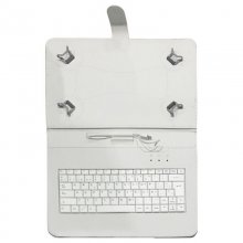 Talius CV-3006 Funda Universal con Teclado Blanca para Tablet 10" en PcComponentes