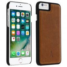 Akashi Funda de Piel Genuina Camel para iPhone 6/6S/7/8 en PcComponentes