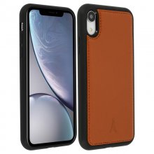 Akashi Funda de Piel Genuina Camel para iPhone XR en PcComponentes