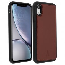 Akashi Funda de Piel Genuina Marrón para iPhone XR en PcComponentes