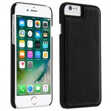 Akashi Funda de Piel Genuina Negra para iPhone 6/6S/7/8 en PcComponentes