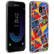 DC Comics Funda de Silicona Liga de la Justicia para Samsung Galaxy J3 2017 en PcComponentes