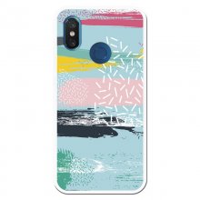 Be Unique Funda Gel Colores Geométricos para Xiaomi Mi 8/Mi 8 Pro en PcComponentes