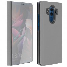 Avizar Funda Libro Translúcida Efecto Espejo Plata para Huawei Mate 10 Pro en PcComponentes