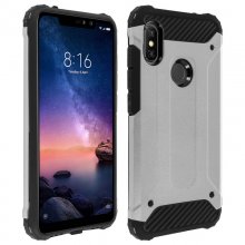 Avizar Defender II Funda Plateada Antigolpes para Xiaomi Redmi Note 6 Pro en PcComponentes