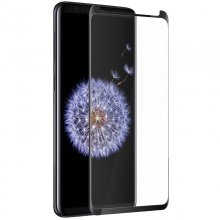 Muvit Protector Cristal Templado con Bordes Curvos Negros para Samsung Galaxy S9 en PcComponentes