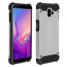 Avizar Defender II Funda Antigolpes Plateada para Samsung Galaxy J6 Plus en PcComponentes